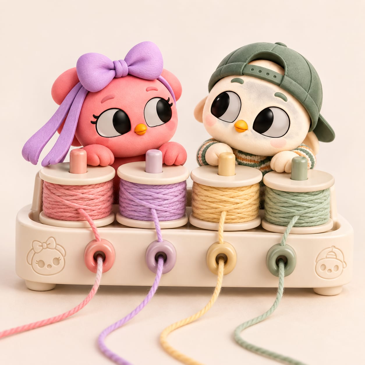Bobbin system “Color Dúo” — design render